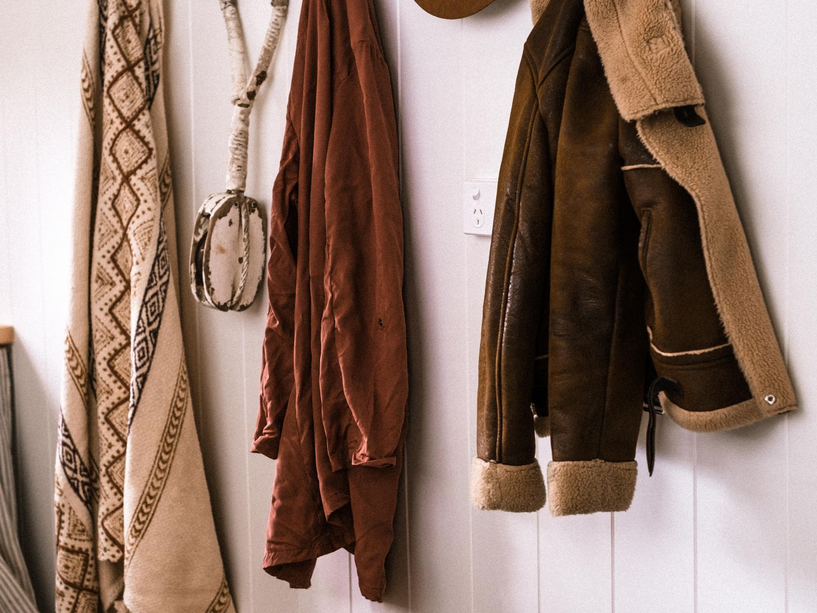 Entryway bench with shoes and boots for a no-entryway apartment